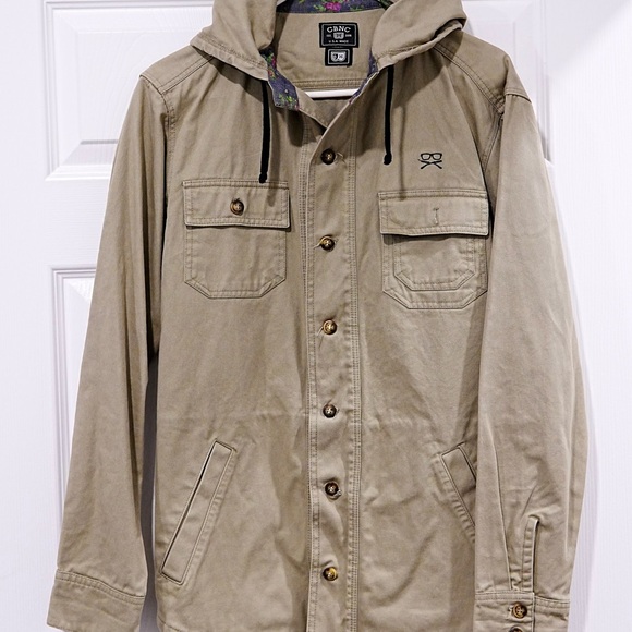 Cream Military & Field Jacket - Picture 1 of 4